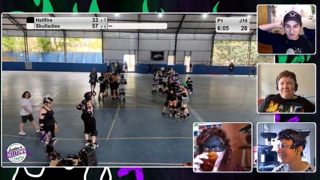 Helltown Skulladies vs Hellfire - Helloween Game 2 (Veteran level) смотреть онлайн