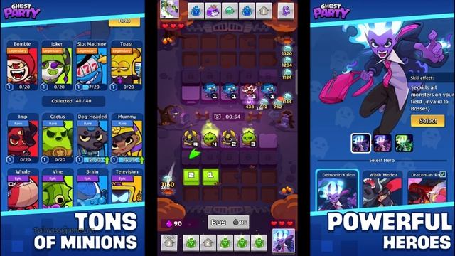 Ghost Party! Gameplay Android | New Game смотреть онлайн