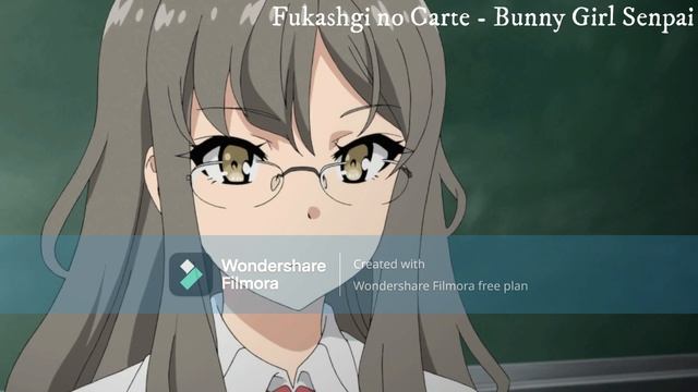 Fukashigi no Carte - Bunny Girl Senpai - ED 1 hour full смотреть онлайн