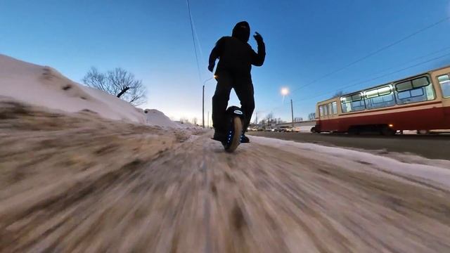 11 января 2022 Жизнь на Моноколесе при -16 и -18 ! Величайшее Достижение Человечества в 21-го Века! смотреть онлайн