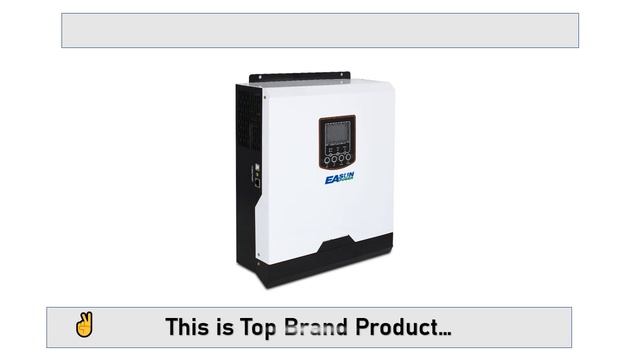 EASUN POWER 3000W Hybrid Solar Inverter смотреть онлайн