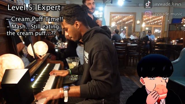 MASHLE OP 2 (Bling-Bang-Bang-Born) | Easy To Expert | Piano But...IT'S IN PUBLIC