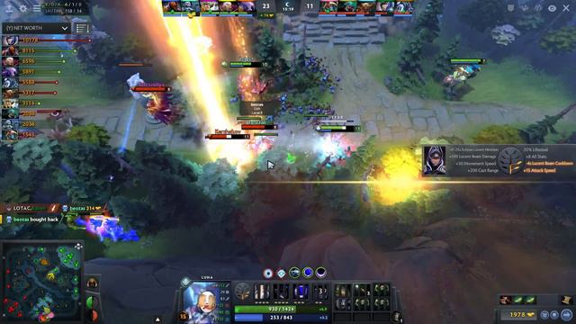 1000 gpm! Raven [LOTAC] plays Luna!!! Dota 2 Full Game 7.20 смотреть онлайн