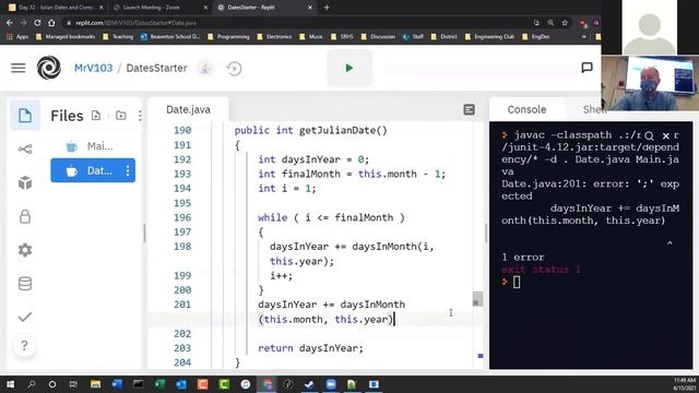 2021-06-15 Java 1 Julian Date смотреть онлайн