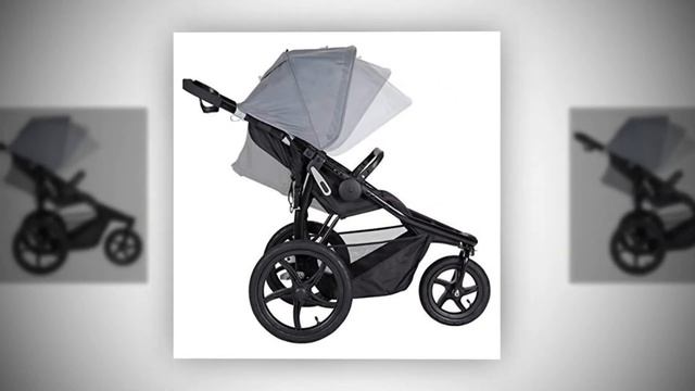 Baby Trend Stealth Jogging Stroller, Alloy смотреть онлайн