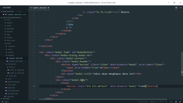 Membuat Alert Konfirmasi Elegan dengan Modal Bootstrap [43] {Bonus} смотреть онлайн