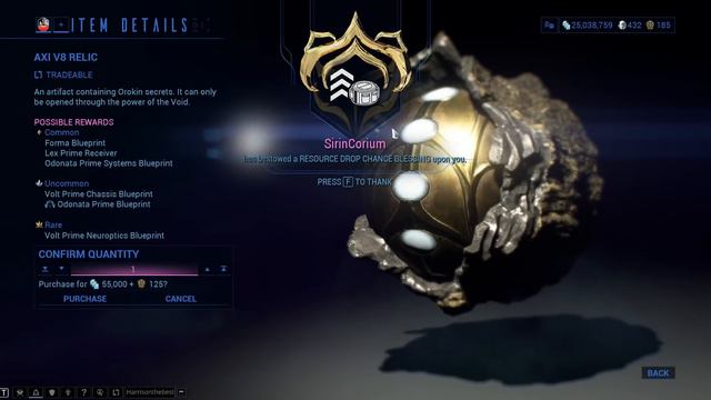 Baro Ki'Teer the Void Trader (May 21st) - Quick Recommendations (Warframe Gameplay) смотреть онлайн