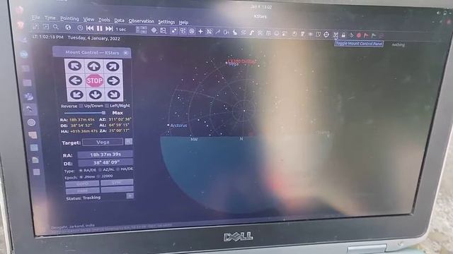 On-step with Arduino mega, Telescope. смотреть онлайн