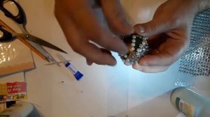 МК. Создание пасхального яйца с декором стразами. Часть 4.