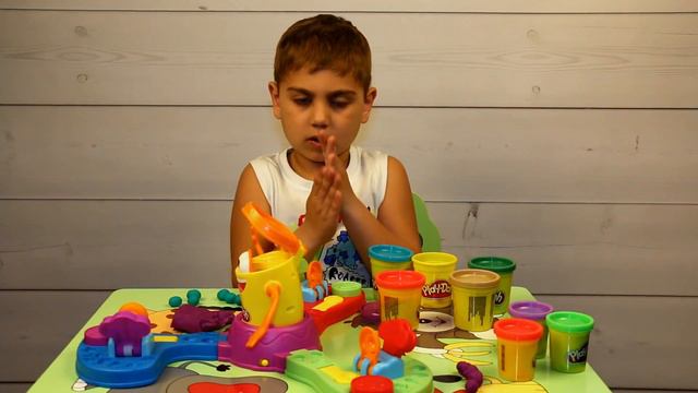 ВОТ ЭТО ДА!!! PLAY DOH пластилин, который стреляет! Alle auf kalle! смотреть онлайн