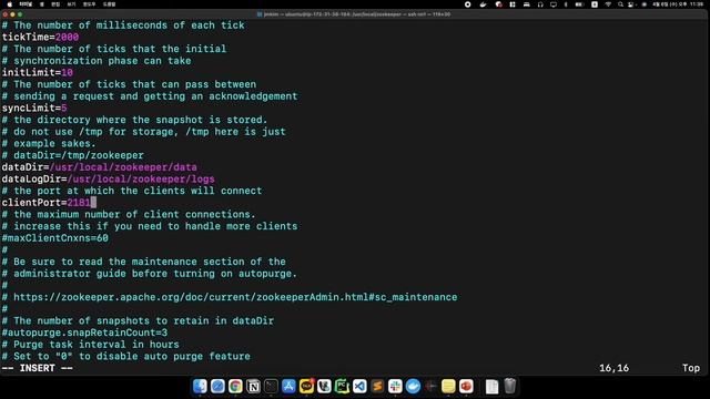 빅데이터 분석 환경 구축 - 5강. Zookeeper 설치 및 환경설정 смотреть онлайн