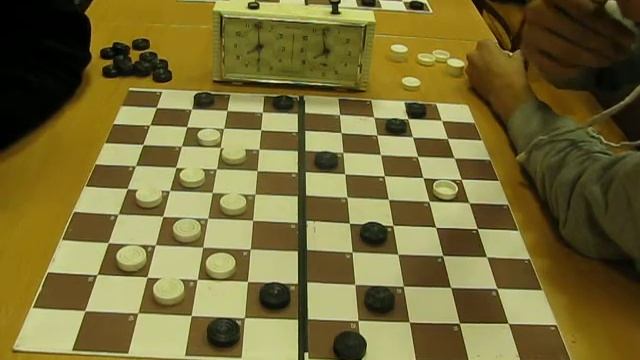 5. Чемпионат Минска по шашкам-100. Напряженная игра. смотреть онлайн
