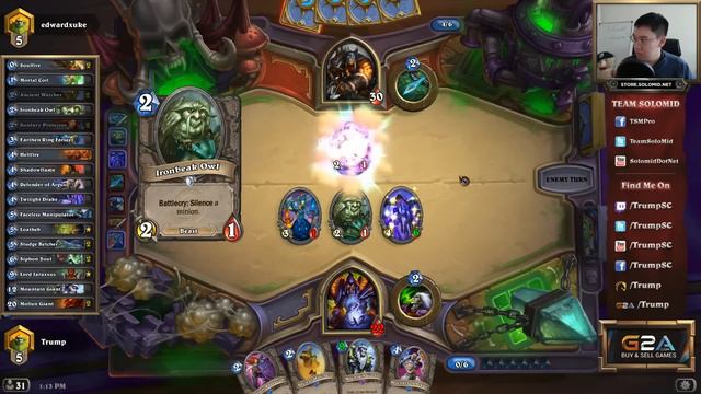 Hearthstone: Hunter Logic (Warlock vs Hunter) смотреть онлайн
