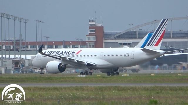 [Air France] takes delivery of Airbus A350 msn 500, Toulouse Blagnac Airport смотреть онлайн