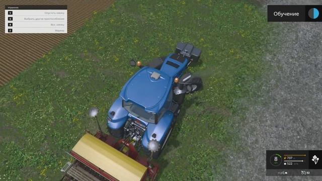 Farming Simulator 2015 Прохождение #1 - Обучение смотреть онлайн