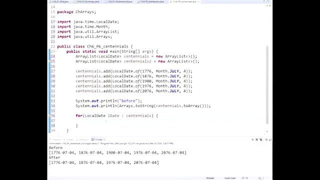 ITEC2140 Ch6 Problem 6 смотреть онлайн