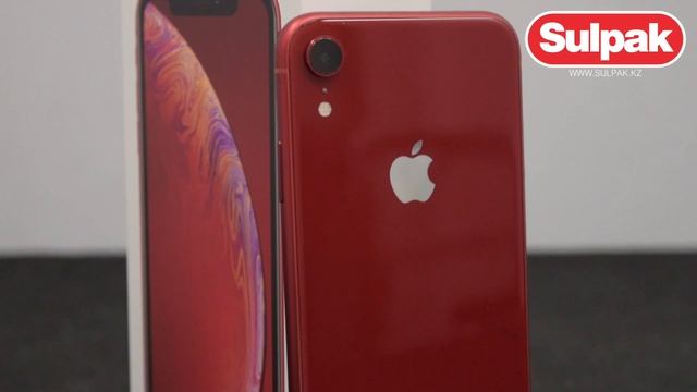 Смартфон Apple iPhone XR 256GB Product (RED) распаковка (www.sulpak.kz) смотреть онлайн