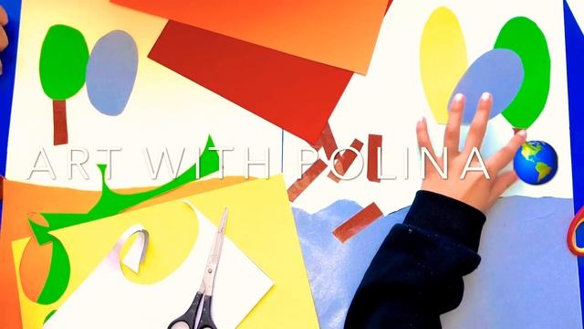 ?Autumn Forest.Осенний лес, аппликация. смотреть онлайн