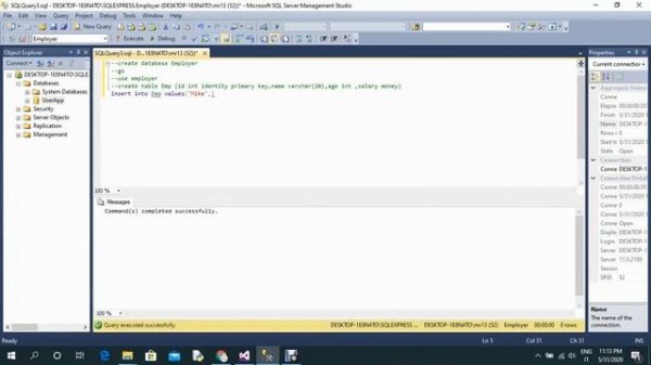 Sql server part 1- Select, insert, update, delete