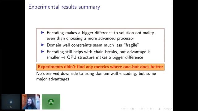 Performance of Domain-Wall Encoding for Quantum Annealing смотреть онлайн