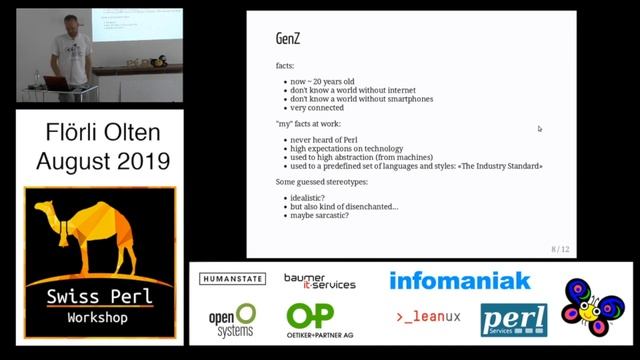 SPW 2019: Boris Däppen (borisd) - Bringing Perl 6 to Generation Z (40 min, English) смотреть онлайн
