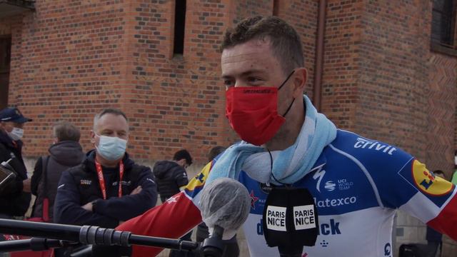 Rémi Cavagna - Interview à l'arrivée - Paris-Nice Etape 3 смотреть онлайн