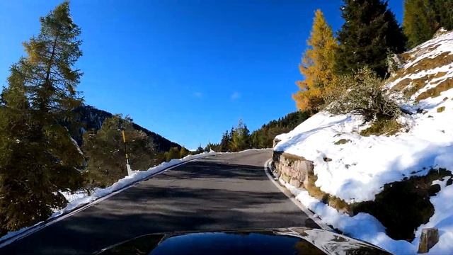 ROAD TRIP PASSO GARDENA DOLOMITES ITALY │from Selva To Passo Gardena 4K │Scenic Drive Dolomiti IT