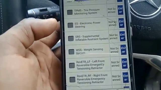 Mercedes ML 350 Cdi SRS Light On смотреть онлайн