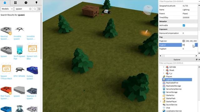 как сделать хоррор режим в Roblox Studio туториал #1 смотреть онлайн