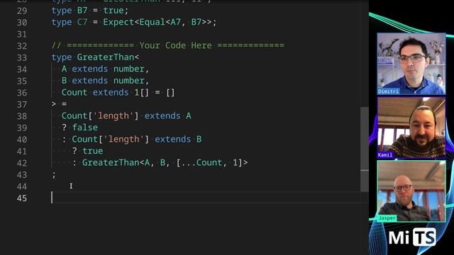 Greater Than with the Phero team - TypeScript Type Challenges #4425 [MEDIUM] смотреть онлайн