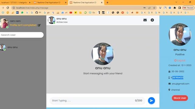 Multi Member Live Chat APP in PHP смотреть онлайн