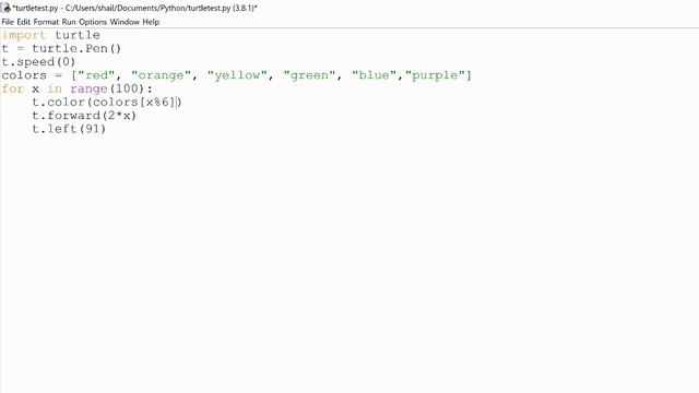 Turtle module in Python (10) смотреть онлайн