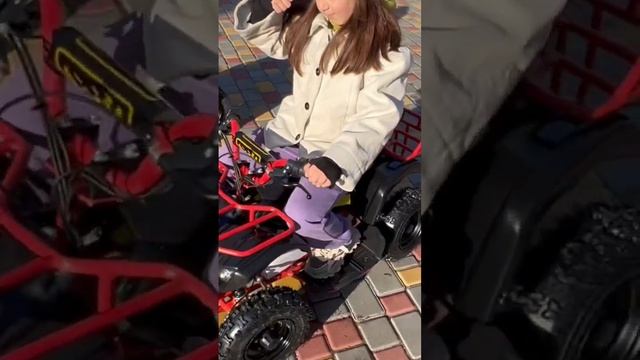 Квадроцикл электрический CROSSER EATV Viper 1000W детский электроквадроцикл Кроссер смотреть онлайн