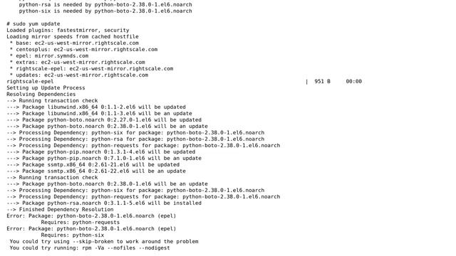 Unix & Linux: Installing Dependency for epel from yum update on Centos 6.5 смотреть онлайн