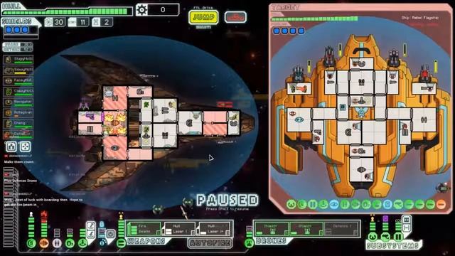 FTL: Faster Than Light - Advanced Weapons Roulette: The Explosive Conclusion (Hadrurus) (Part 4) смотреть онлайн