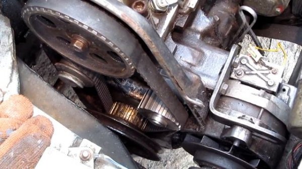 Установка ремня ГРМ авто ЗАЗ