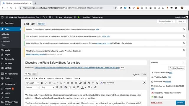 How to fix content formatting problems in WordPress смотреть онлайн