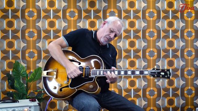 Gibson ES5 Sunburst 1950 played by Cok van Vuuren | Demo @ The Fellowship of Acoustics смотреть онлайн