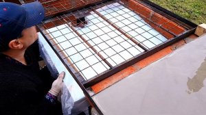 Комплекс Тандыр, Мангал, Печь для казана / Столешница своими руками из бетона [Мангальная зона ч 6]