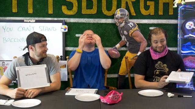 WORLDS HARDEST BLINDFOLD FAST FOOD BURGER CHALLENGE! смотреть онлайн