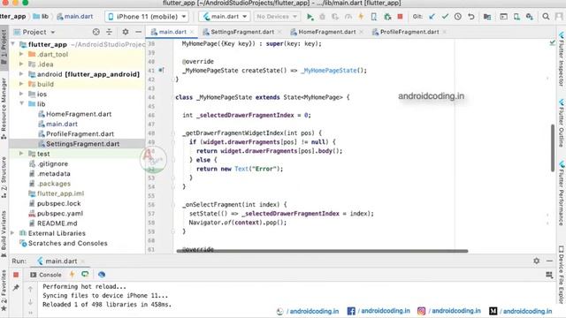 flutter navigation drawer | flutter series | Source Code In Desc | flutter coding смотреть онлайн