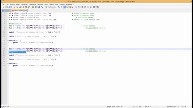 Python for mechanical engineer | Python Basic Tutorial | Python for mechanical basic-4 смотреть онлайн