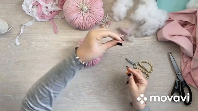 Тыква из ткани Мастер-класс смотреть онлайн
