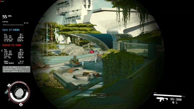 XEON 1660-V3 (I7 5960X) @ 4.3 GHz RODANDO STARFIELD ACIMA DE 60 FPS! смотреть онлайн