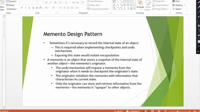 Memento Design Pattern_concept смотреть онлайн