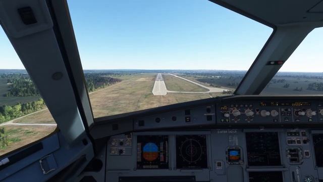 Ульяновск. Баратаевка (UWLL). Посадка A320. Microsoft Flight Simulator 2020 смотреть онлайн