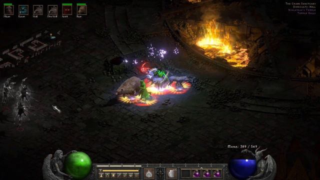 THE BEST Cow Druid DESTROYS EVERYTHING... Diablo 2 Resurrected смотреть онлайн