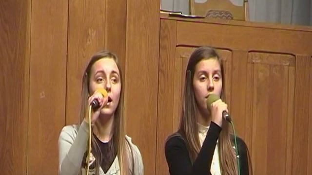 Скажи мне слова. Алина и Катя Часовенко (январь2013) смотреть онлайн