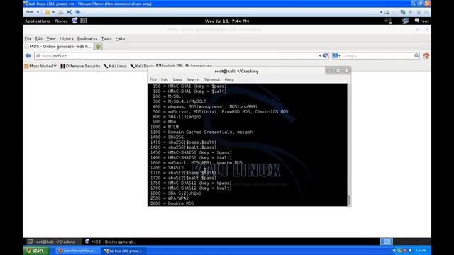 How To Crack Password Hashes Using HashCat In Kali Linux смотреть онлайн