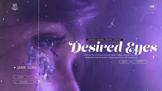 ?EYES: Идеальные глаза & Желаемый цвет глаз — Саблиминал смотреть онлайн
